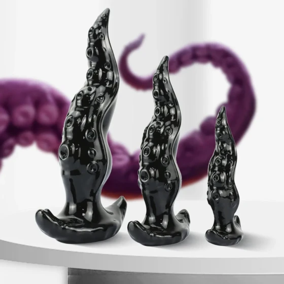 Squid tentacle anal plug suction cup SM Training in wearing dildos when going out, adult sex toys for men and women, anal sex toys