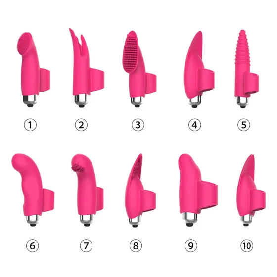 Silicone rechargeable bullet vibrator finger vibrator female device masturbator sex toy supplies vibrator