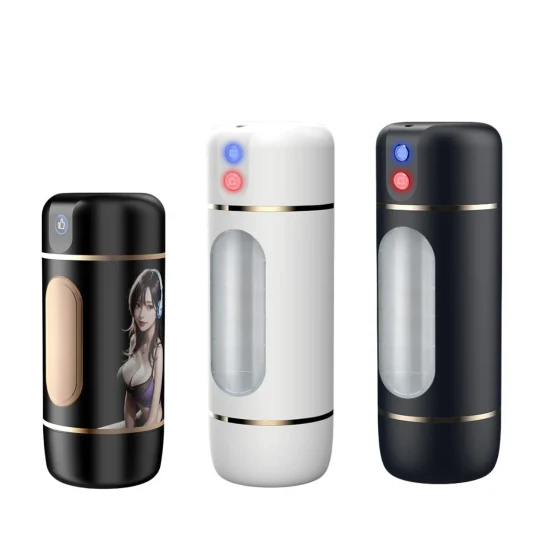 Lailike Cool Cup Aircraft Cup Male Masturbator with Voice Vibration Penis Trainer - Direct Supplier of Adult Products