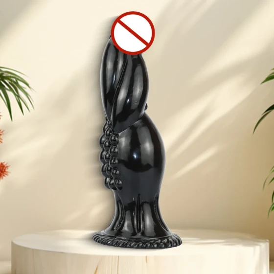 Extra-large anal plug, extra-large bone-shaped dildo, unique anal plug, alternative anal expander, huge anal masturbator