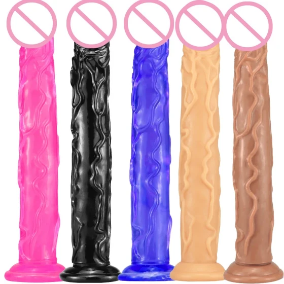 Ximen Gen extra-large, thick, and long realistic dildo for women, without balls, with suction cup, adult sex toy for masturbation