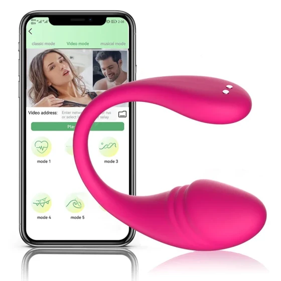 Little tadpole APP Wireless vibrating egg remote control silent female masturbator sex toy for outdoor use