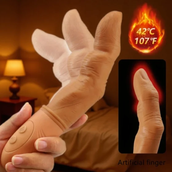 Jiuai Kato Finger Vibrator, Realistic Dildo, Super Strong Vibration, Adult Sex Toys