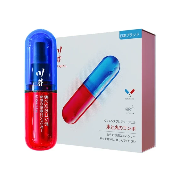 Kawai Ice and Fire Women's Gel Adult Sex Toys Pleasure Enhancer Liquid Sexual Lubricant for Foreplay