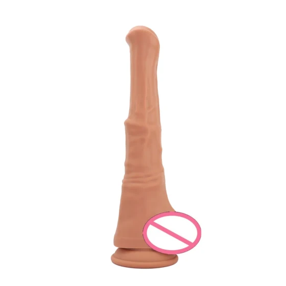 New model of large silicone dildo, realistic animal-like, extra thick and long, suitable for both men and women, soft anal plug for masturbation
