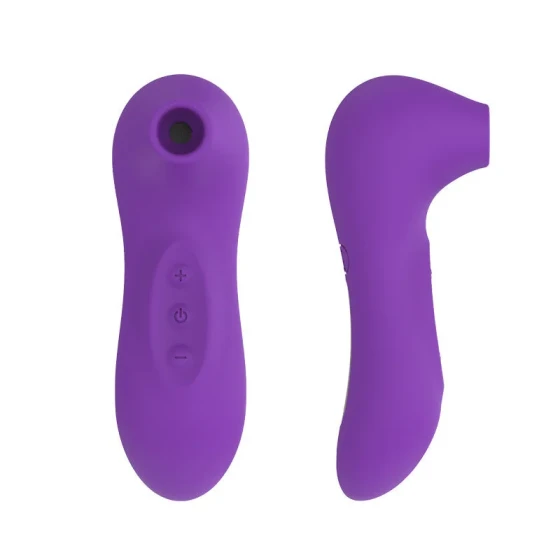 Female adult sex toy, suction and vibration masturbator, ten-frequency pulse mini clitoral stimulator, rechargeable version
