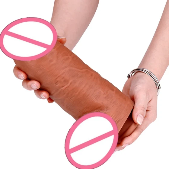 Foreign Trade Bear II Extra Thick Liquid Silicone Dildo for Women, Adult Sex Toy, Large Stallion Dildo