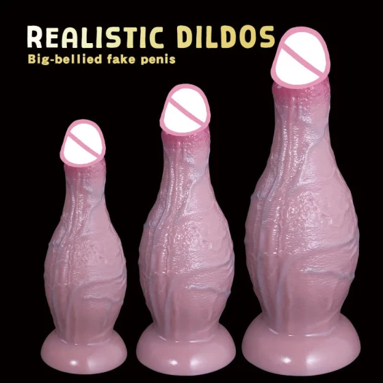 Extra-large dildo for women, simulated penis, sex toy, anal plug, fake penis, foreign trade silicone adult products