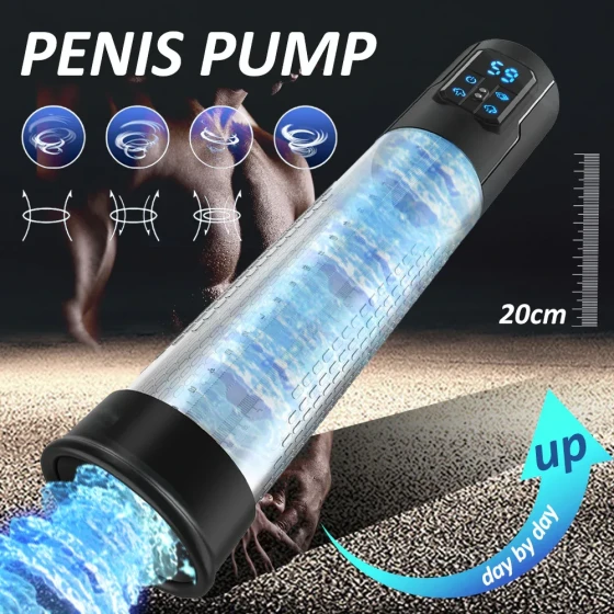 Fully automatic male enlargement massager, negative pressure waterproof suction cup trainer