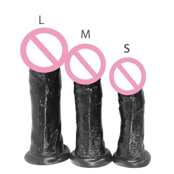 Mushroom-shaped dildo without testicles, solid imitation penis with a large head Les Female masturbation device, couple's sex toy