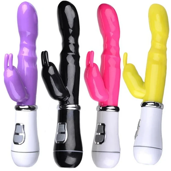Rabbit vibrator for women g Dual-vibrating rod with rechargeable variable frequency av Great adult sex toys