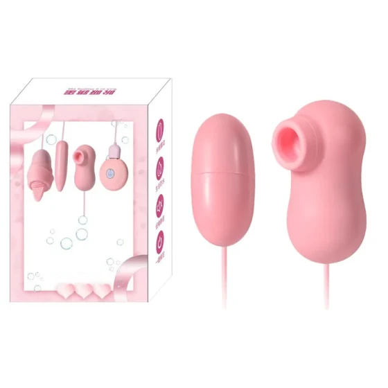 Jingle USB Multi-frequency sucking massage vibrator for women, orgasm enhancer for couples, adult sex toy