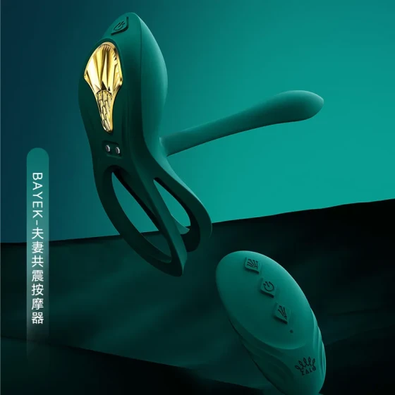 ZALO BAYEK Legendary Series APP Vibrating silicone ring for couples, waterproof, ejaculation-controlling wearable ring, masturbator