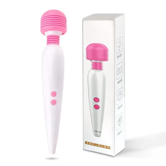 Charging the Rabbit AV Button-operated variable-frequency vibrator, female masturbator, couple's sex toy