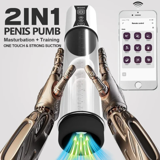 Negative pressure vacuum penis pump, stretching enhancer, erection training device, suction cup, male penis trainer