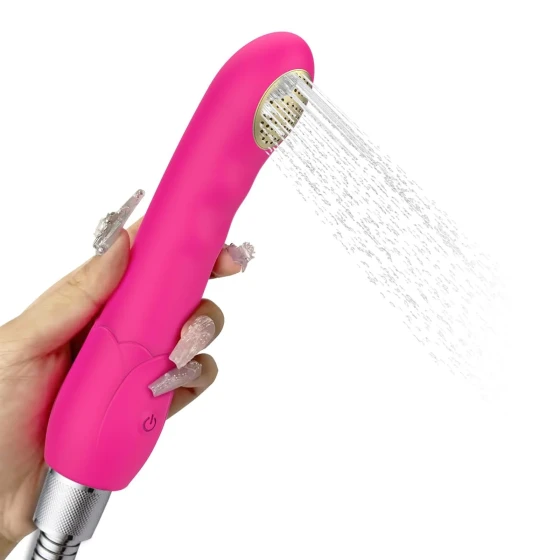 Shower jet vibrator for women av Realistic Dildo Vibrator, Instant Orgasm Masturbator, Adult Sex Toys