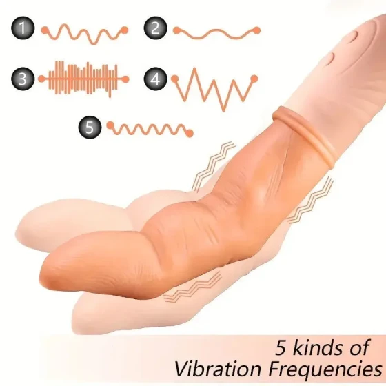 Adult sex products, female masturbator, Kato finger av Vibrator, telescopic sex machine, finger toy, hand device