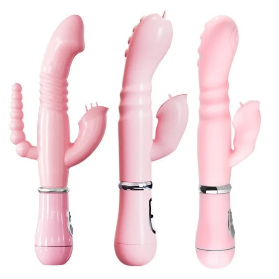 Female vibrator, adult products, tongue licking massage stick, female masturbation device, thrusting sex toy, adult toy